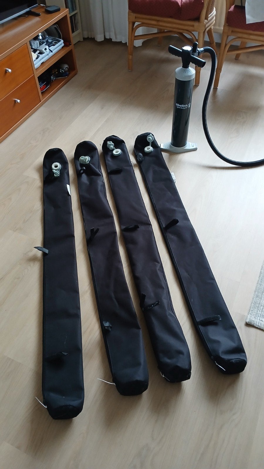 4 Tubes voor voortent Obelink Viera 320, Ophalen of Verzenden, Gebruikt