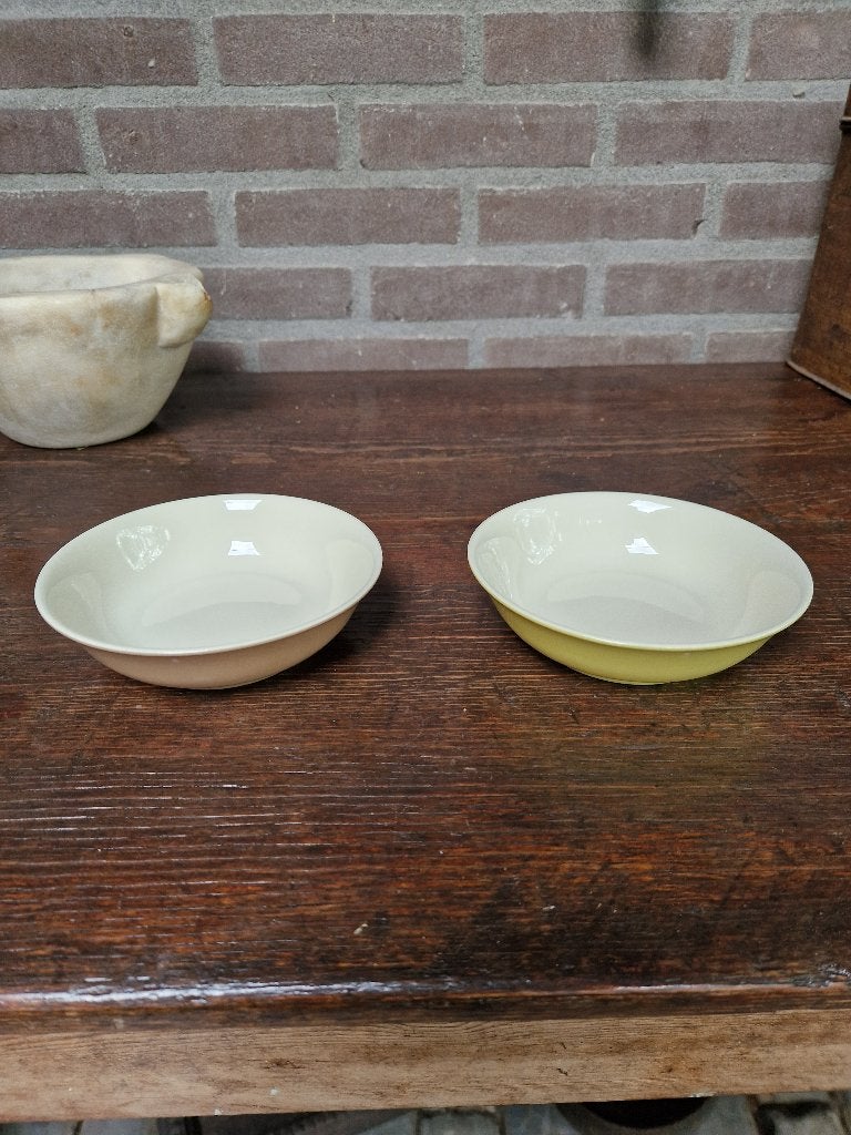 2 vintage Mosa Maastricht schaaltjes, Ophalen of Verzenden