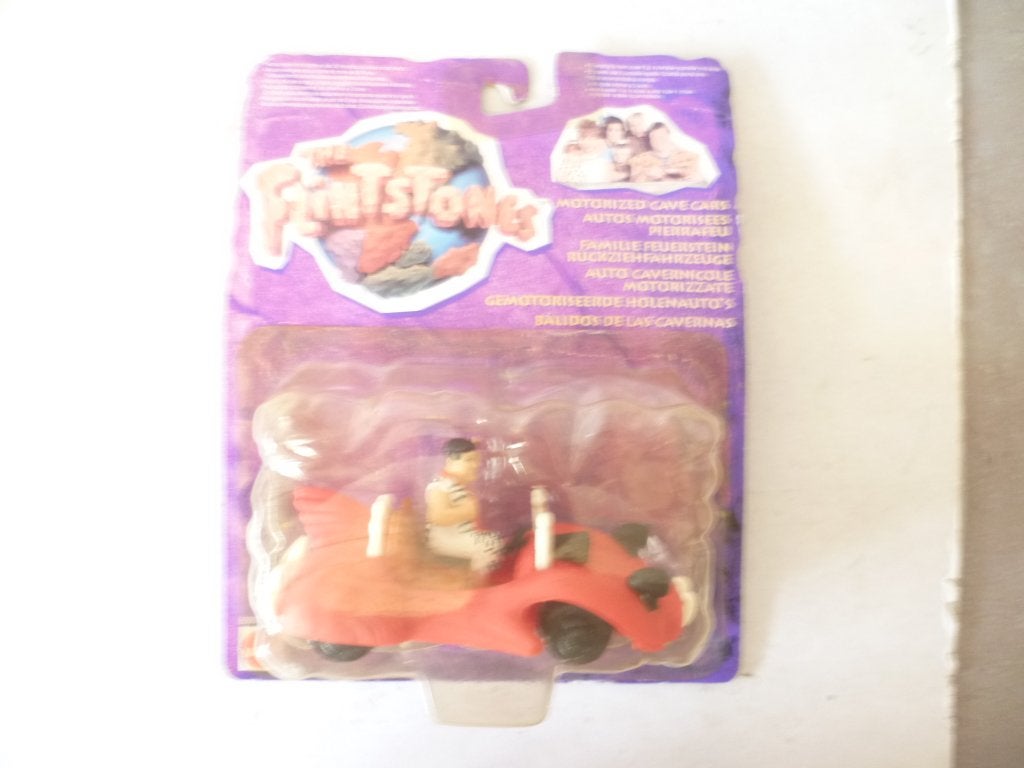 Mattel 1993 The Flintstones Fred Motorized Cave Car film, Ophalen of Verzenden, Nieuw, Film, Beeldje, Replica of Model