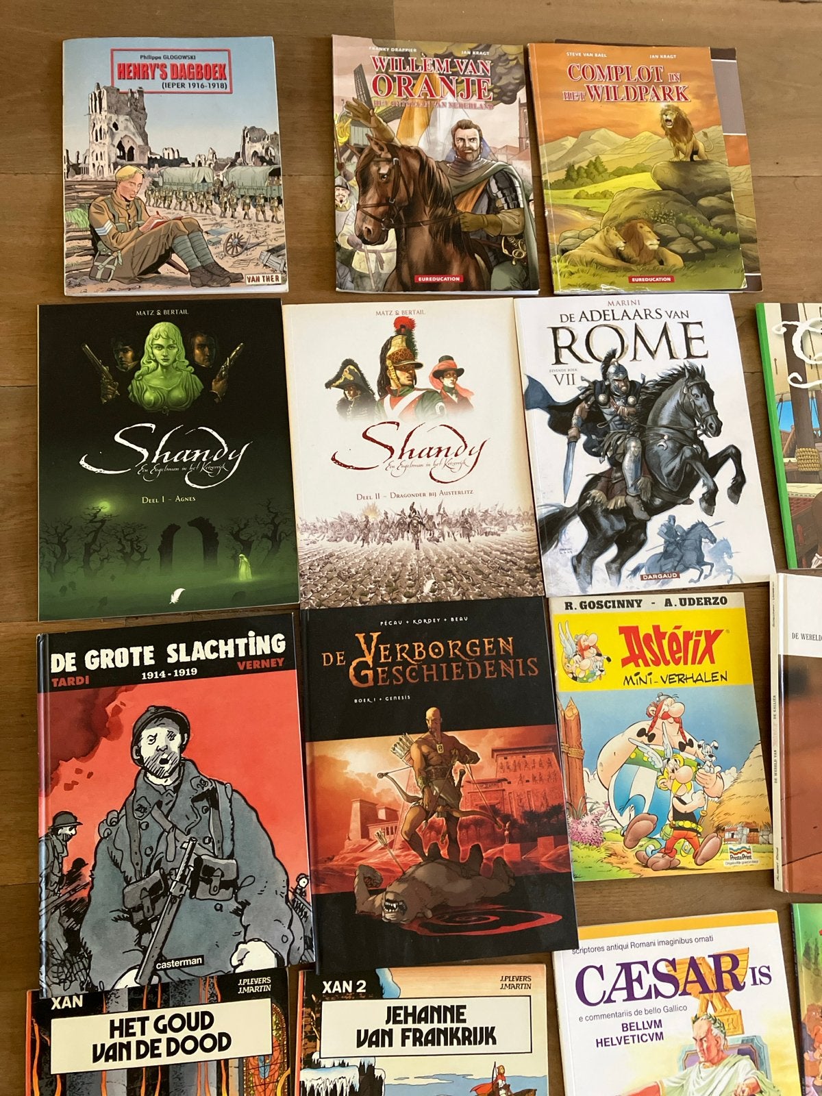 Grote collectie historische stripboeken en graphic novels, Boeken, Stripboeken, Meerdere stripboeken, Ophalen of Verzenden, Gelezen