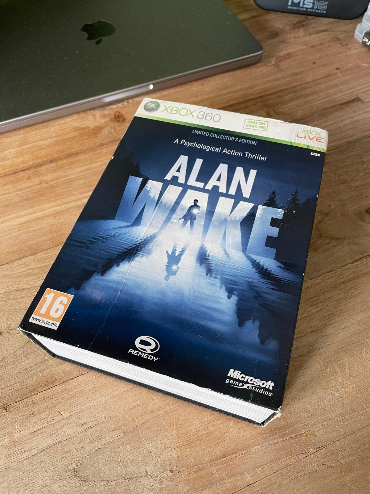 Alan Wake Limited Collector's Edition Xbox 360, Avontuur en Actie, 1 speler, Ophalen of Verzenden, Zo goed als nieuw