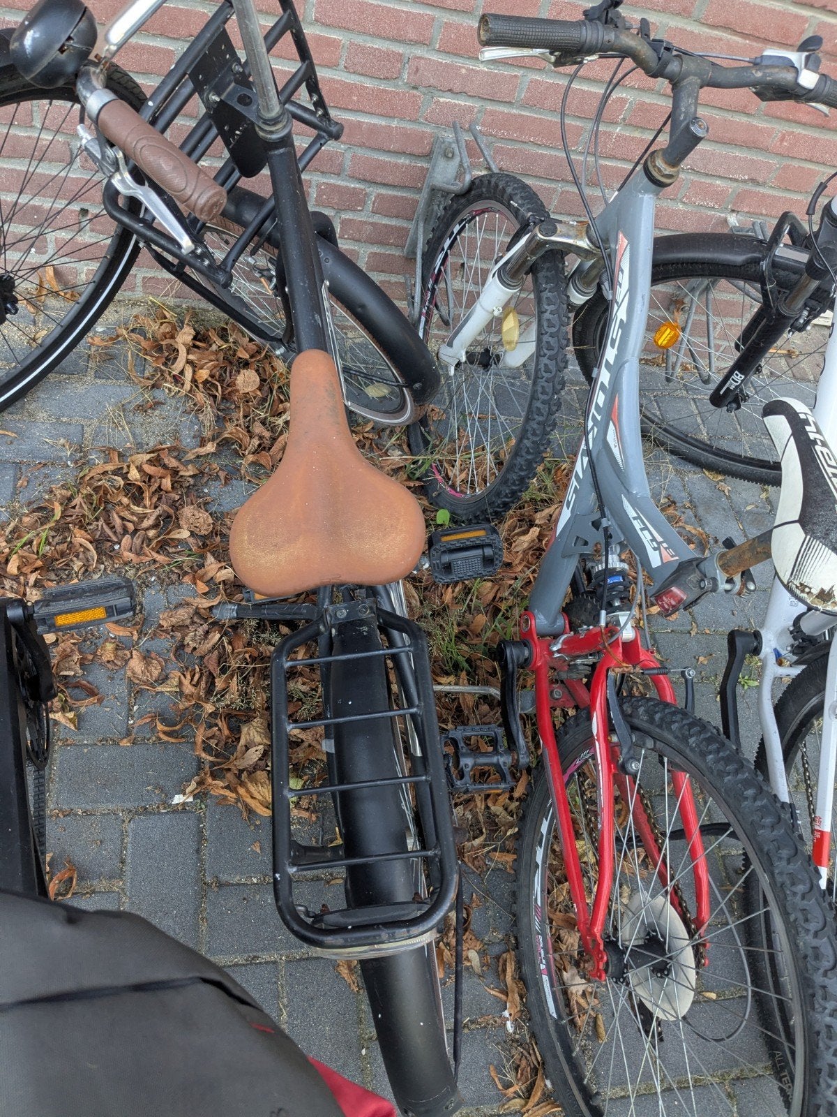 Stokvis Mountainbike - Grijs/Rood - Opknapper, Ophalen, Gebruikt, Overige merken