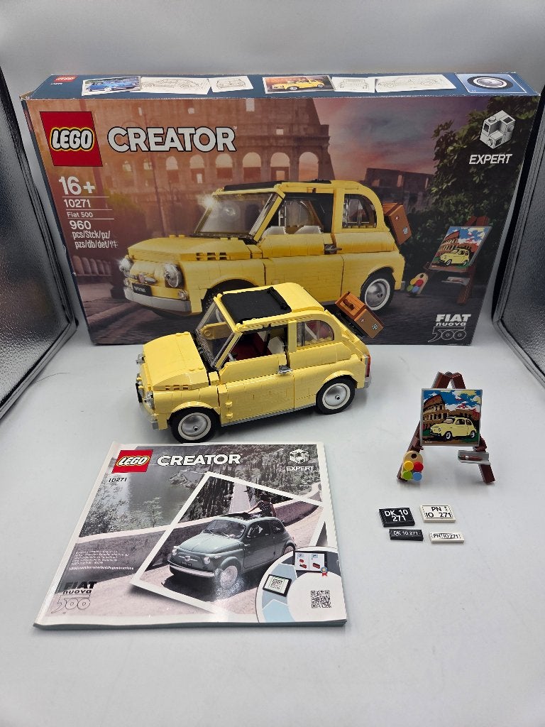 Lego Creator expert 10271 Fiat 500, Compleet, Lego, Ophalen of Verzenden, Zo goed als nieuw