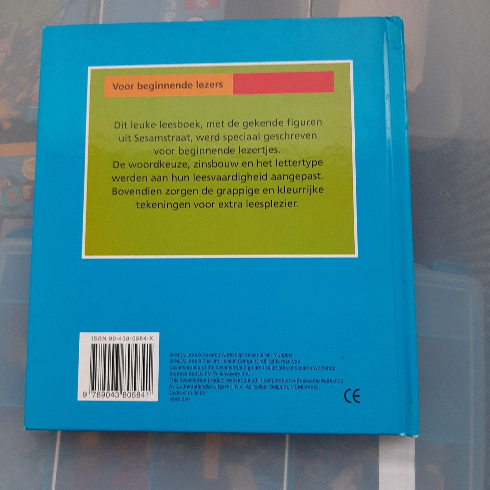 boek Sesamstraat. Bert en Ernie naar het park, Ophalen of Verzenden, 3 tot 4 jaar