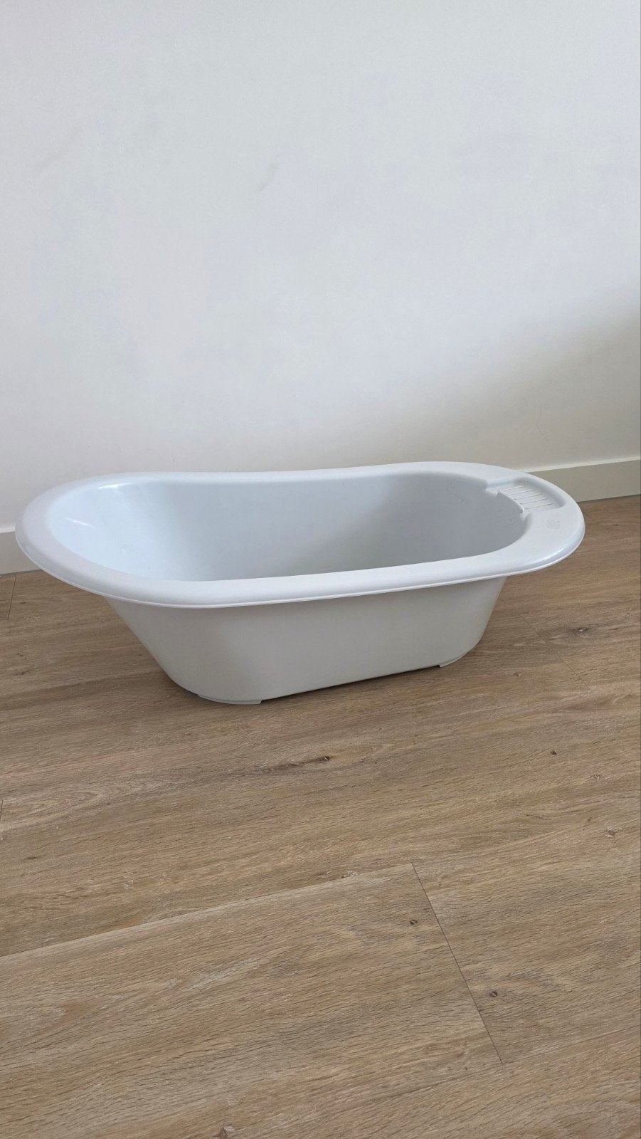 Babybadje - Wit met standaard, Kinderen en Baby's, Ophalen of Verzenden
