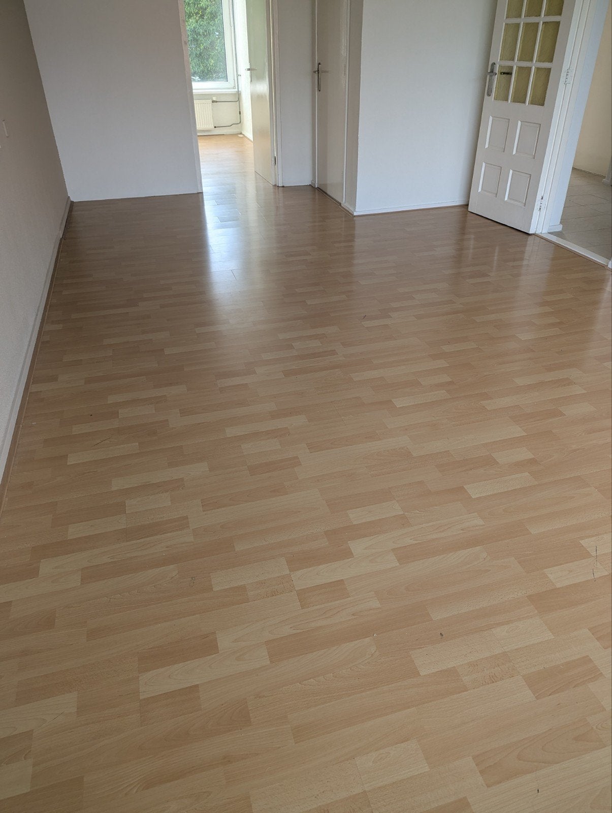 Lichte laminaatvloer, diverse afmetingen, Ophalen, Gebruikt, 50 tot 150 cm, 10 m² of meer