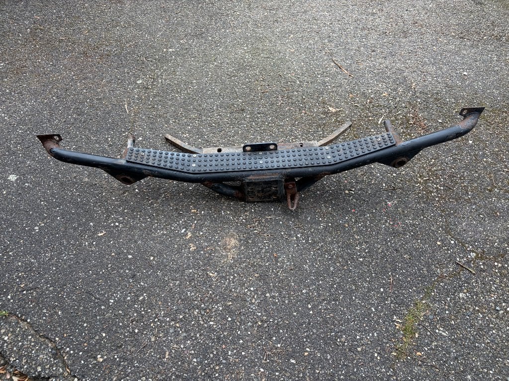 Achterbumper / achterop stap met trede Defender, Ophalen, Achter, Bumper, Gebruikt