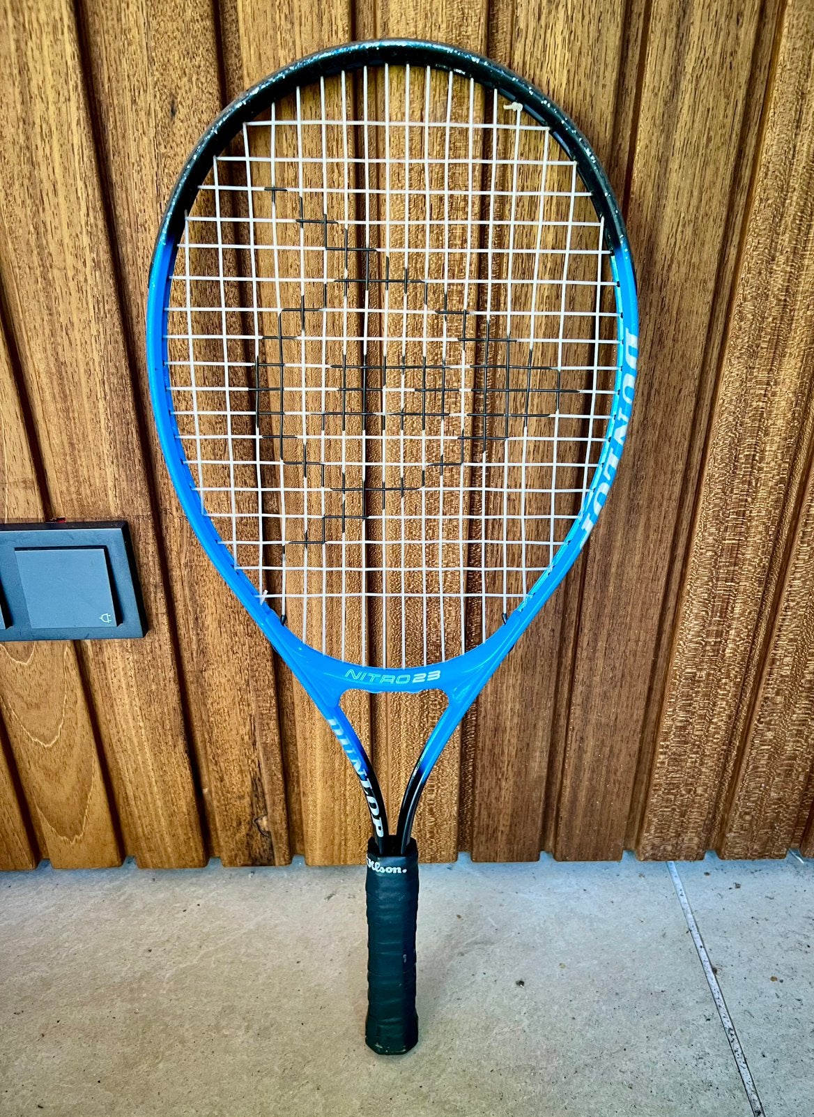 Dunlop Nitro 23 tennisracket, Sport en Fitness, Ophalen, Gebruikt, Racket, Dunlop