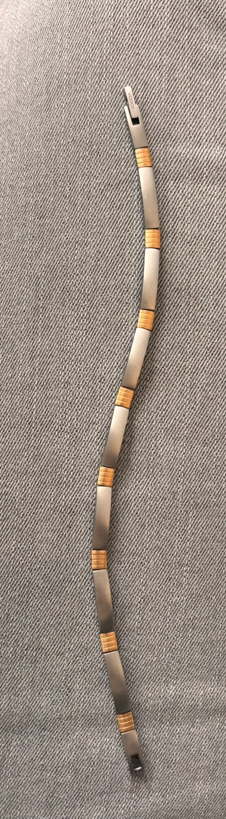 Prachtige titanium armband van Boccia, Ophalen of Verzenden, Zo goed als nieuw, Overige materialen