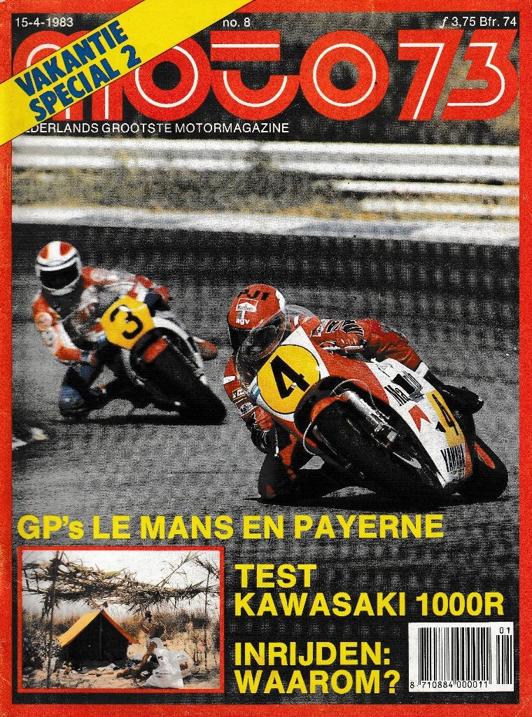 Moto73 1983 nr8, Boeken, Ophalen of Verzenden, Gelezen, Algemeen