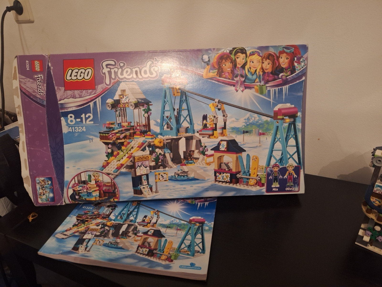 te koop lego friends 41324 wintersport ski lift, Compleet, Gebruikt, Lego, Friends