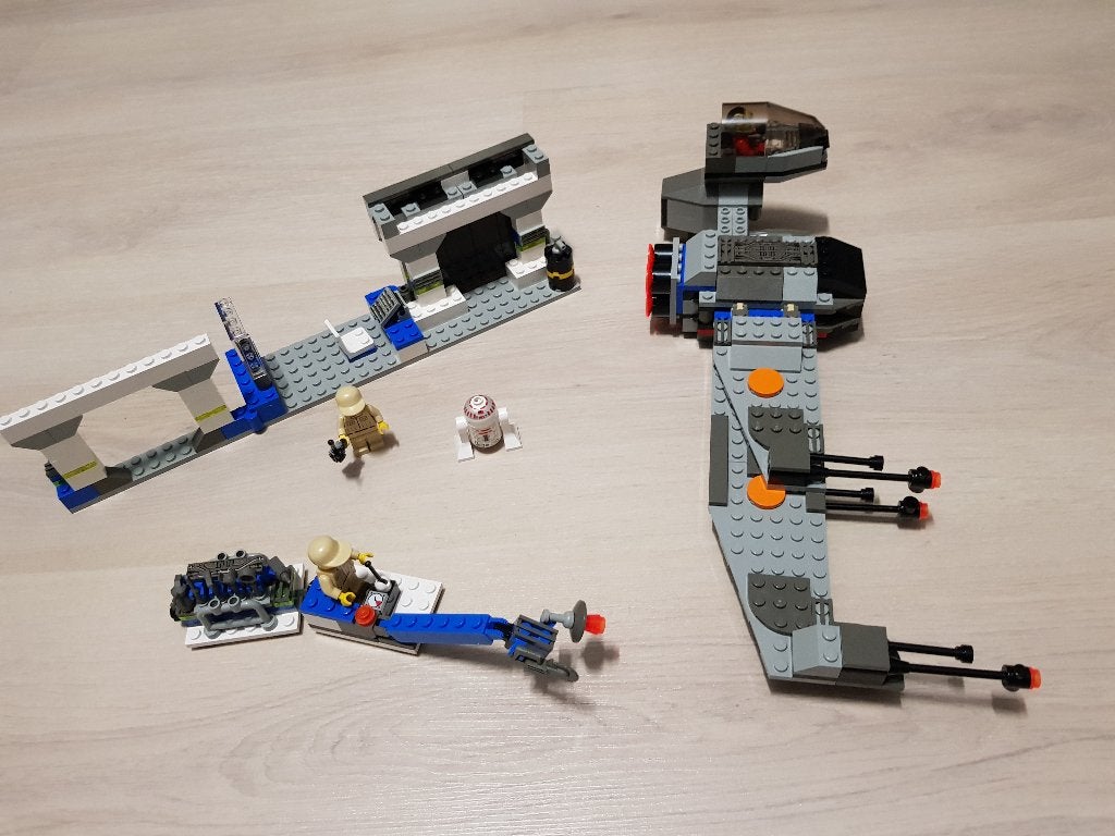 LEGO Star wars B-Wing Fighter & Rebel Control Center, Kinderen en Baby's, Speelgoed | Duplo en Lego, Star Wars, Lego, Nieuw, Ophalen of Verzenden