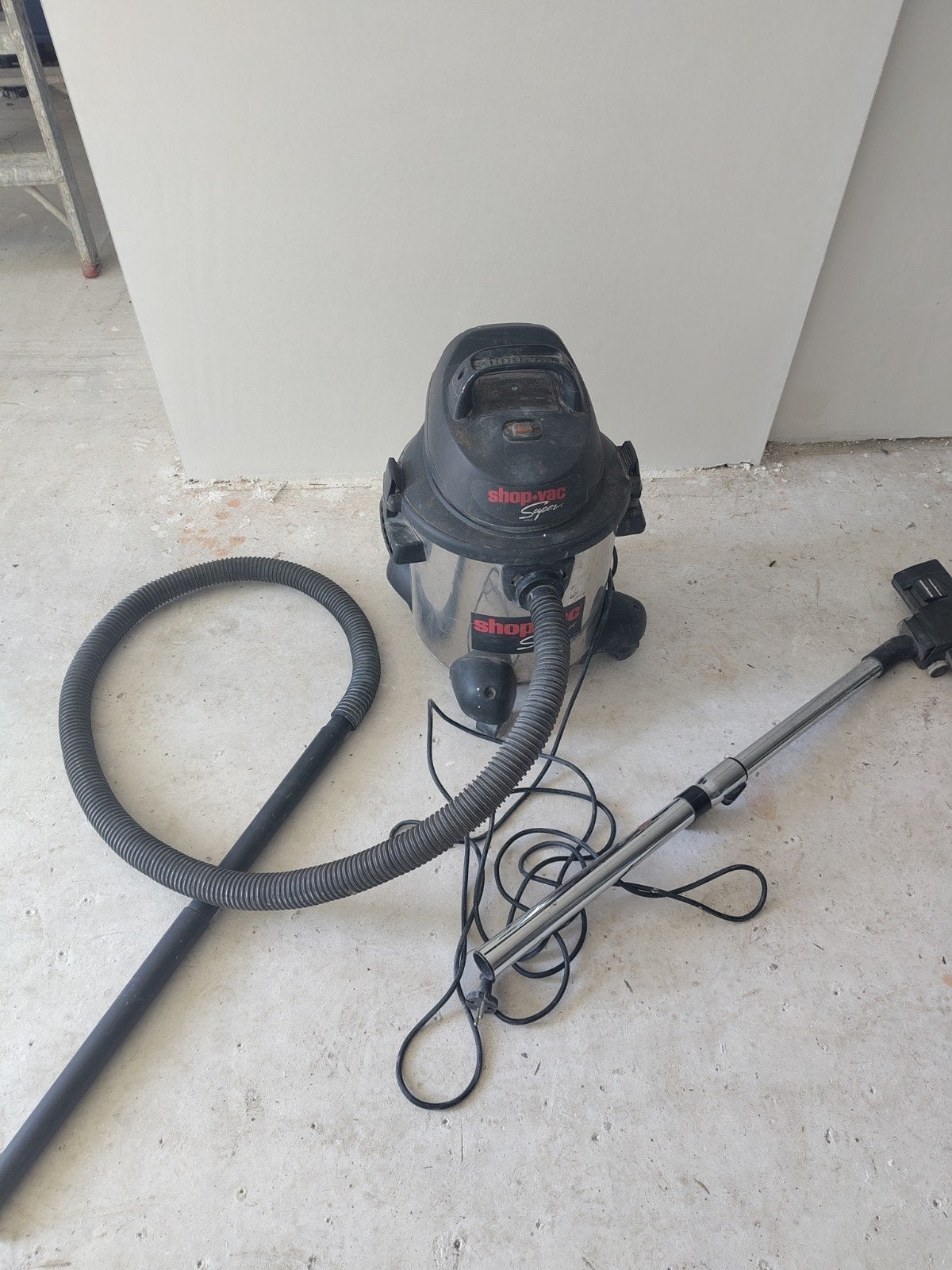 Shop-Vac Super bouwstofzuiger, Gebruikt, Industriële stofzuiger, 1200 tot 1600 watt, Ophalen