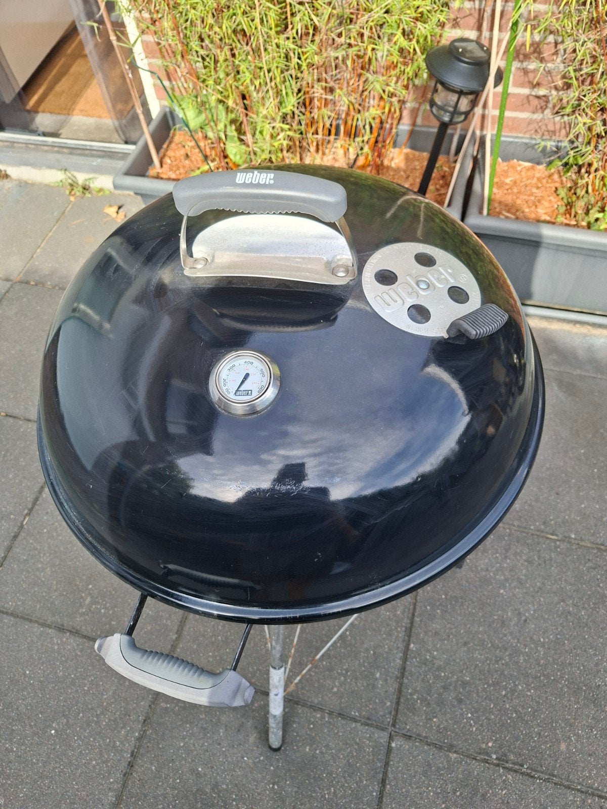 Original Kettle Premium-houtskoolbarbecue GBS Ø 57 cm, Ophalen, Gebruikt, Weber, Met accessoires