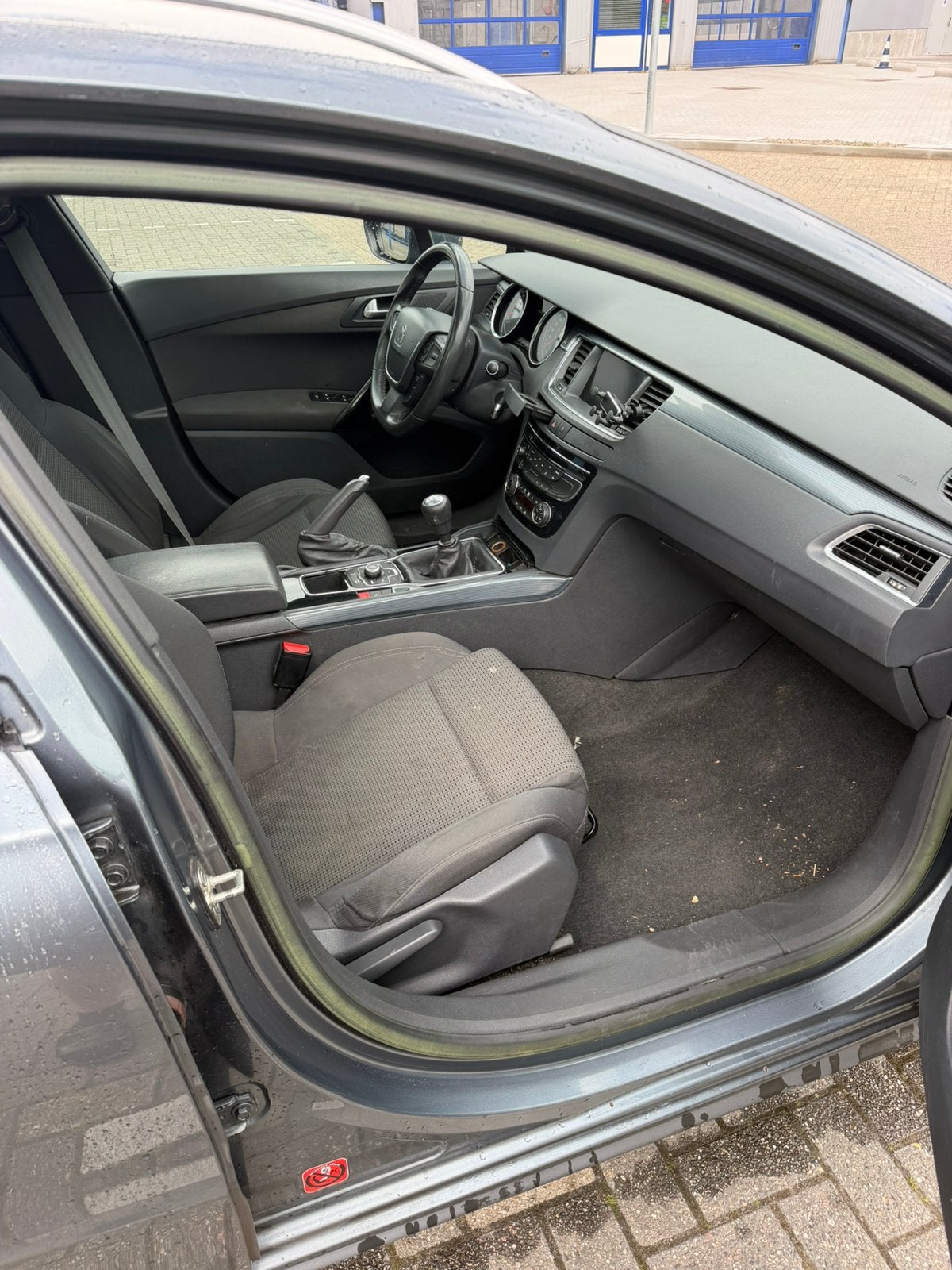 Peugeot 508 1.6 THP SW 2011 Grijs, Auto's, Peugeot, Voorwielaandrijving, 745 kg, 1800 kg, Zwart