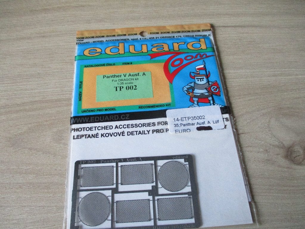 Eduard Panther V auf A for dragon kit, Overige merken, Tank, Groter dan 1:32, Ophalen of Verzenden
