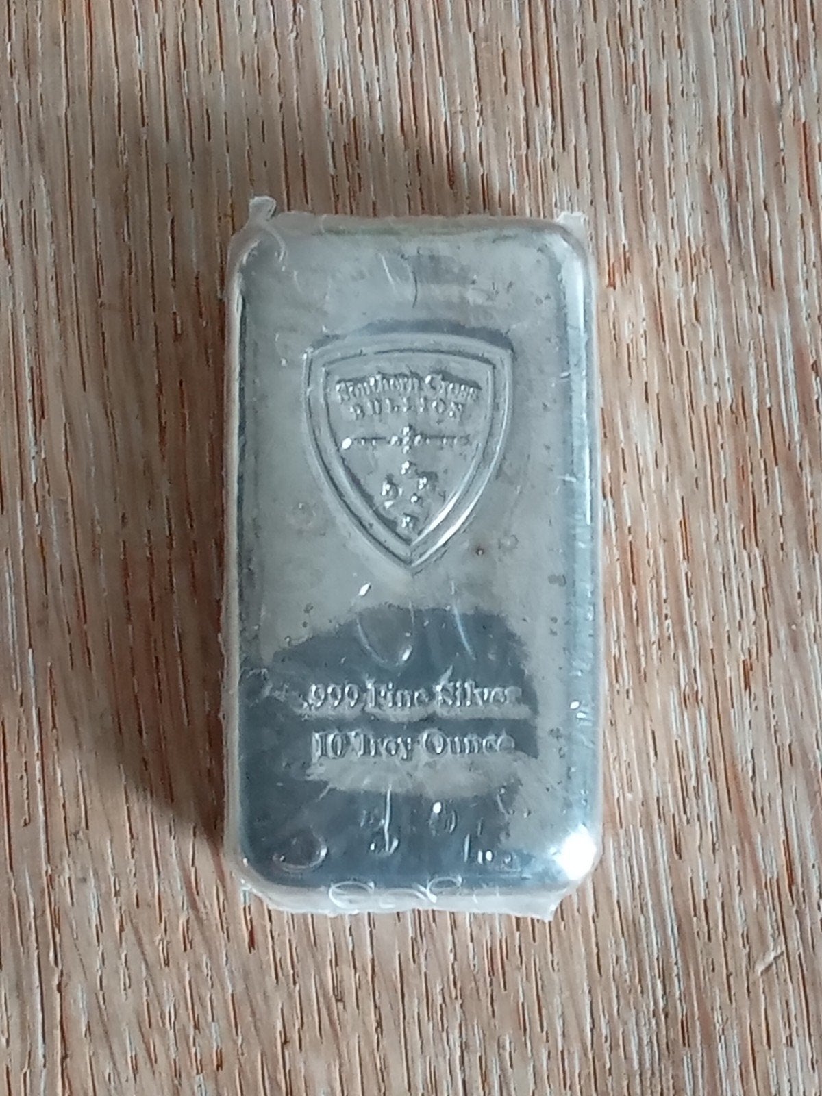 10 Oz 999 Gesealde zilverbaar Southern Cross, Verzenden, Zilver