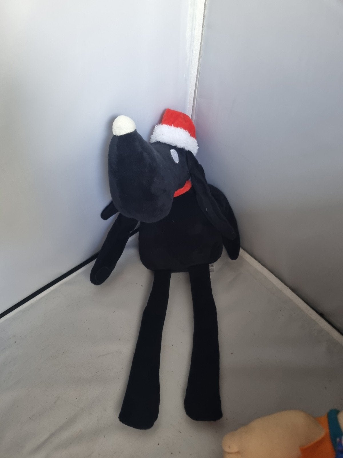 Grote Takkie Jip en Janneke kerst knuffel Hema, Gebruikt, Overige merken, Overige karakters, Zwart