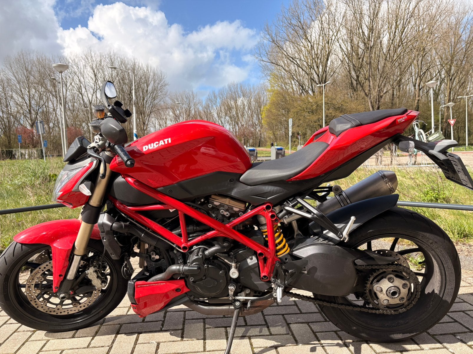 Ducati Streetfighter 848 (2015) - 16.700km just mantained, 2 cilinders, Occasion, Motorrijbewijs A, 848 cc