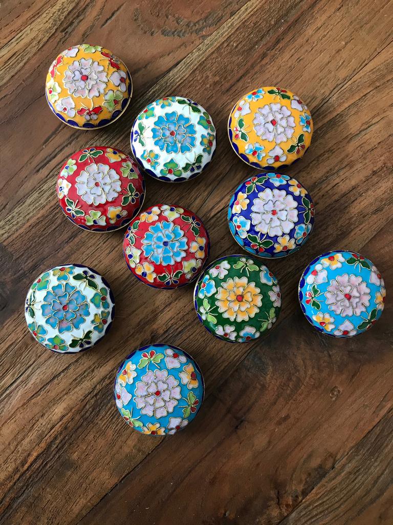 Chinese lak doosjes handwerk hand beschilderd sieraden doos, Ophalen of Verzenden