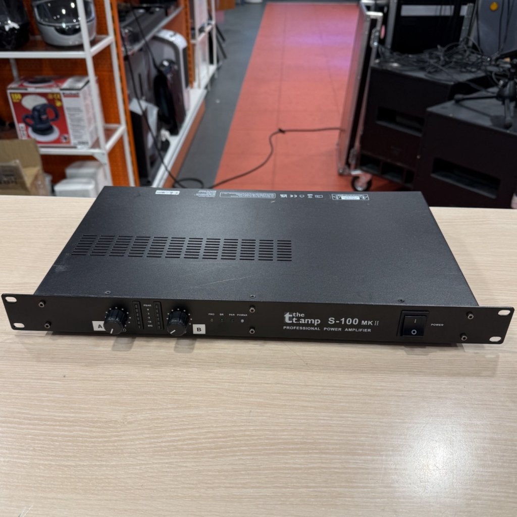 The T.amp S-100 MK II Pa - eind versterker zeer netjes, Flex Ltd., Gebruikt, https://flex.com/contact-us, Nobelstraat 10, 5807 GA Oostrum LB, Limburg, Nederland