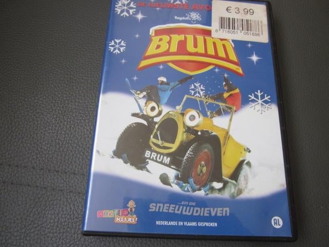 5 avonturen van brum, Cd's en Dvd's, Dvd's | Kinderen en Jeugd, Alle leeftijden, Ophalen of Verzenden, Zo goed als nieuw, Avontuur