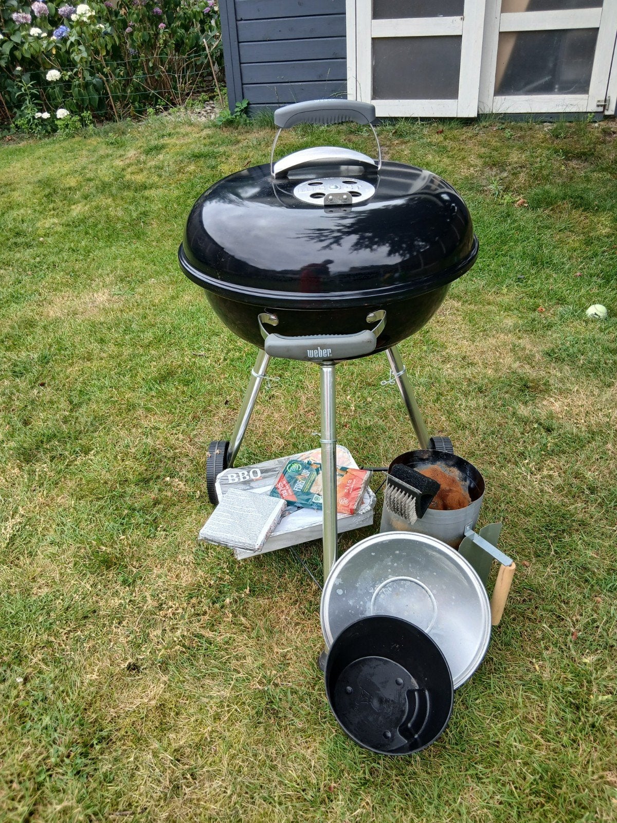 Weber BBQ met accessoires - Zo goed als nieuw, Tuin en Terras, Ophalen, Zo goed als nieuw, Weber
