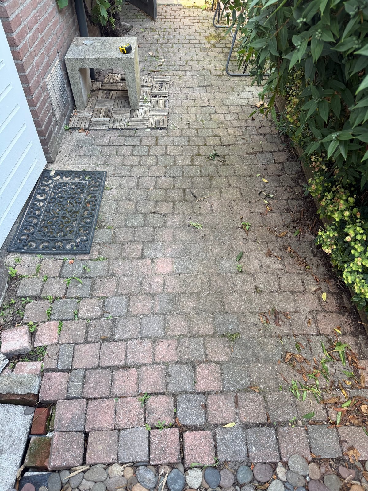 Gebruikte betonnen klinkers voor tuin of oprit, Ophalen, Gebruikt, Klinkers, 10 m² of meer