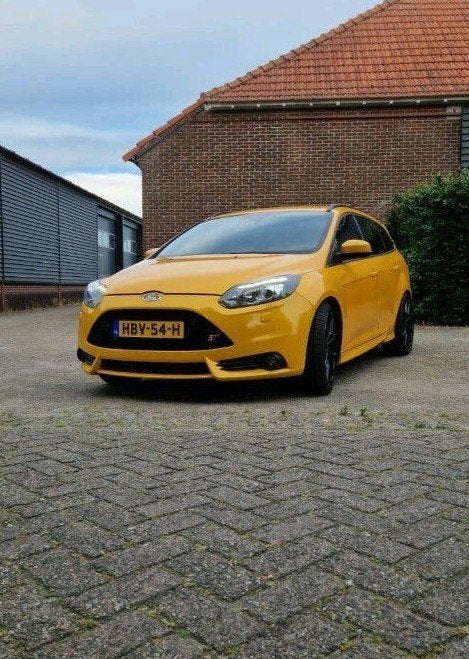 Ford Focus ST Mk3 ST3, Auto's, Ford, Euro 5, Zwart, 4 cilinders, Stationwagon