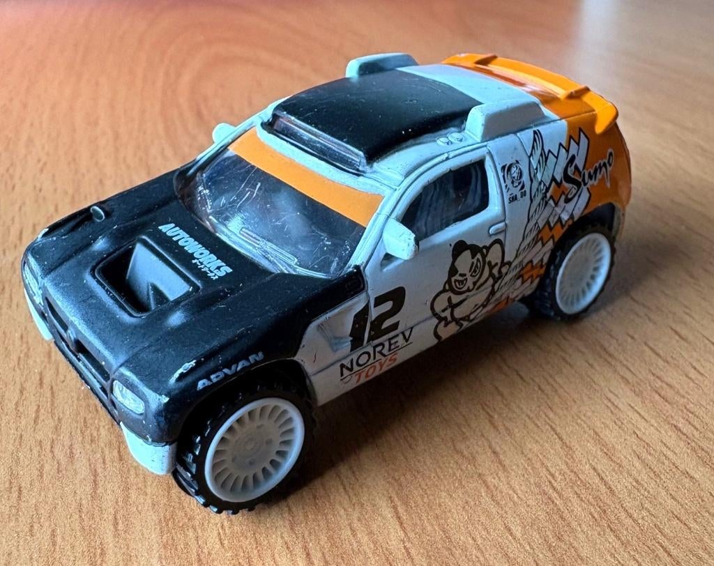 Norev Minijet Volkswagen RACE Touareg, Ophalen of Verzenden, Gebruikt, Auto