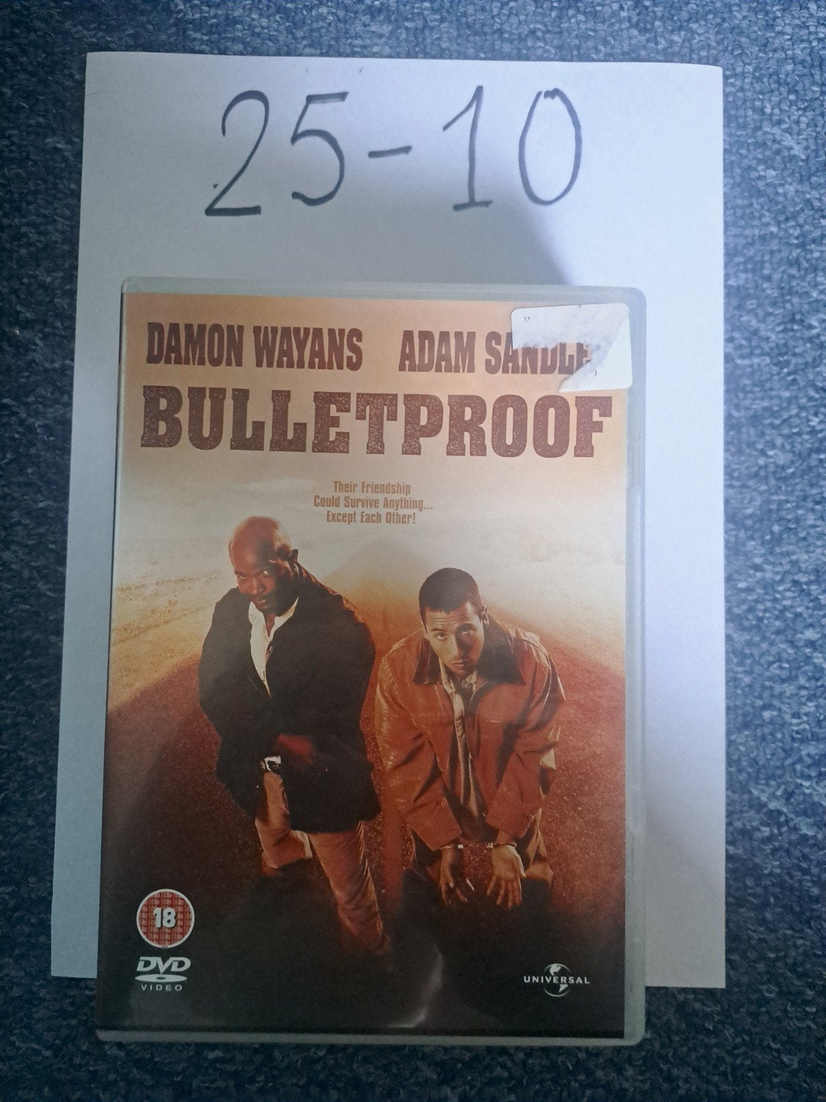 Bulletproof DVD - Damon Wayans & Adam Sandler, Cd's en Dvd's, Vanaf 18 jaar, Ophalen of Verzenden, Zo goed als nieuw, Actiekomedie
