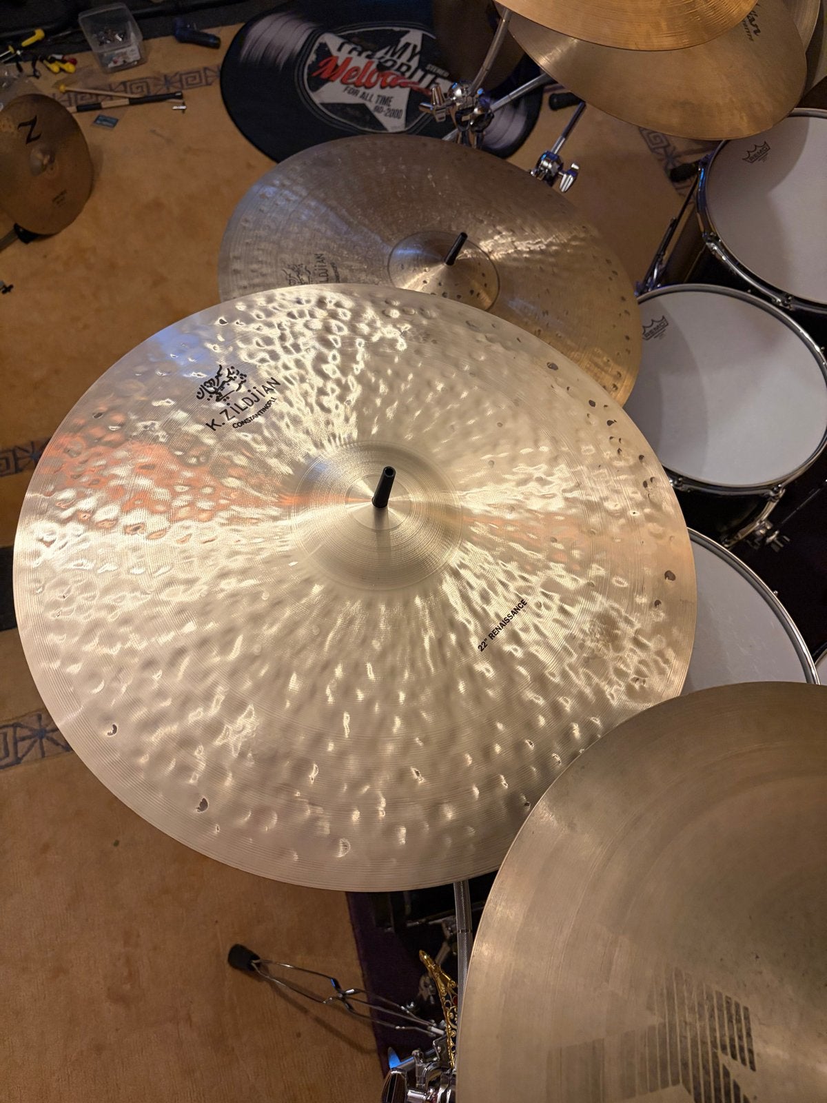 22” Zildjian K Constantinople Renaissance Ride (2026, NIEUW), Usa, Bekkens@hermanJager.nl, Drums of Percussie, Nieuw