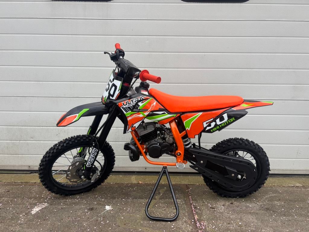 Crossmotor 50cc 2takt, Fietsen en Brommers, Brommers | Crossbrommers, Ultra, Ultra, 50 cc, Ultra