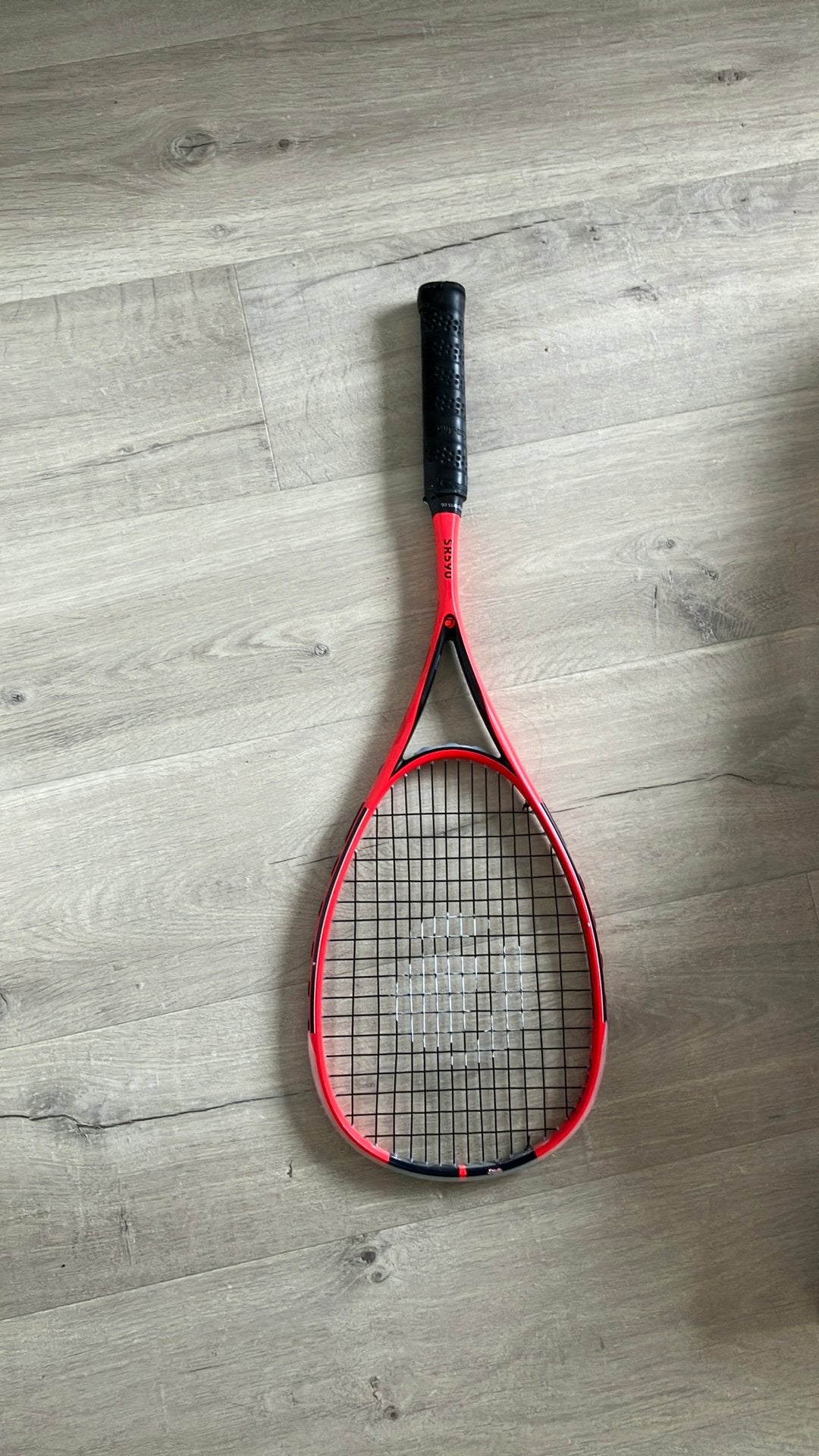 Prima squash racket, Ophalen, Zo goed als nieuw