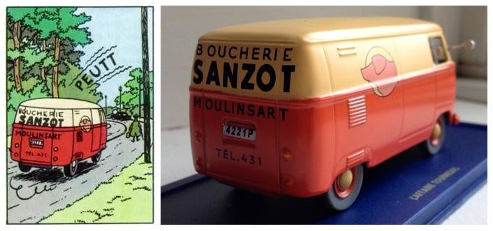 Schaalmodel De VW combi 1950 De Zaak Zonnebloem, Ophalen of Verzenden, Nieuw, Auto