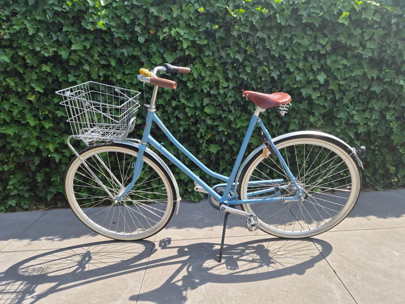 Roetz fiets met mandje en 3 versnellingen, Gebruikt, Velgrem, Versnellingen, 50 tot 53 cm