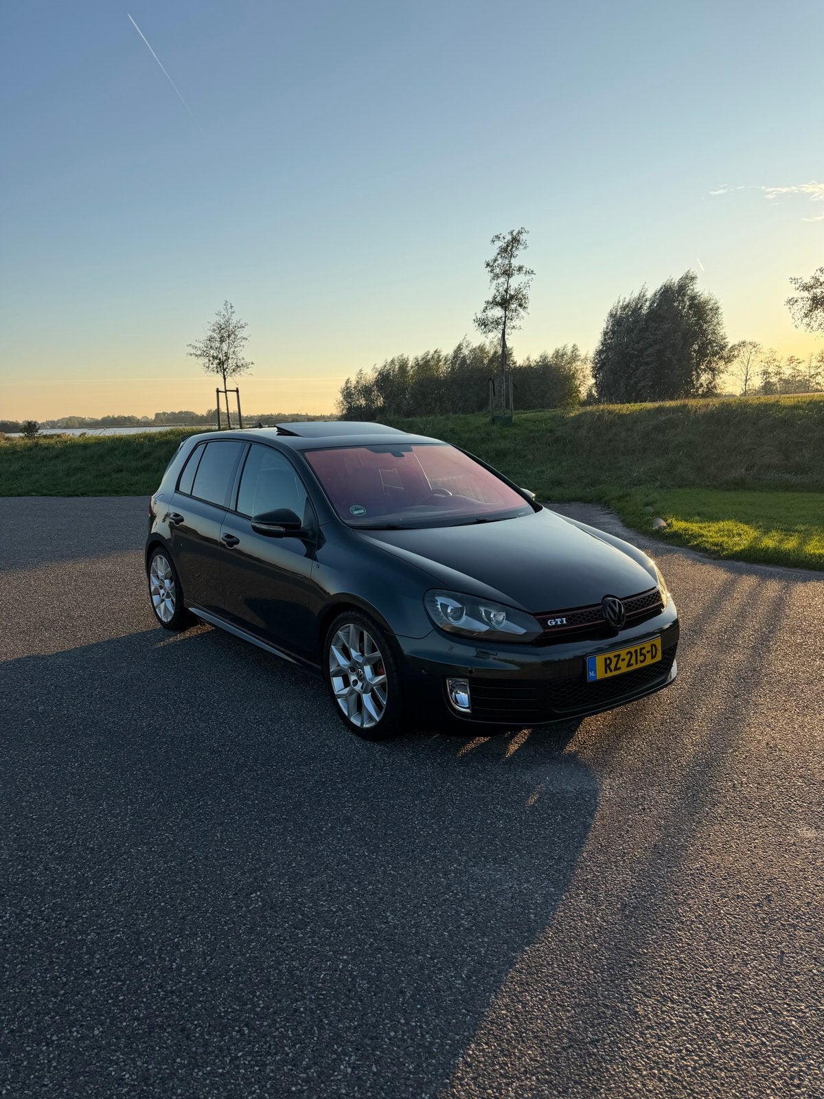 Volkswagen Golf 2.0 GTI 173KW DSG 2012 Zwart, Auto's, 4 cilinders, 1984 cc, Zwart, 1320 kg