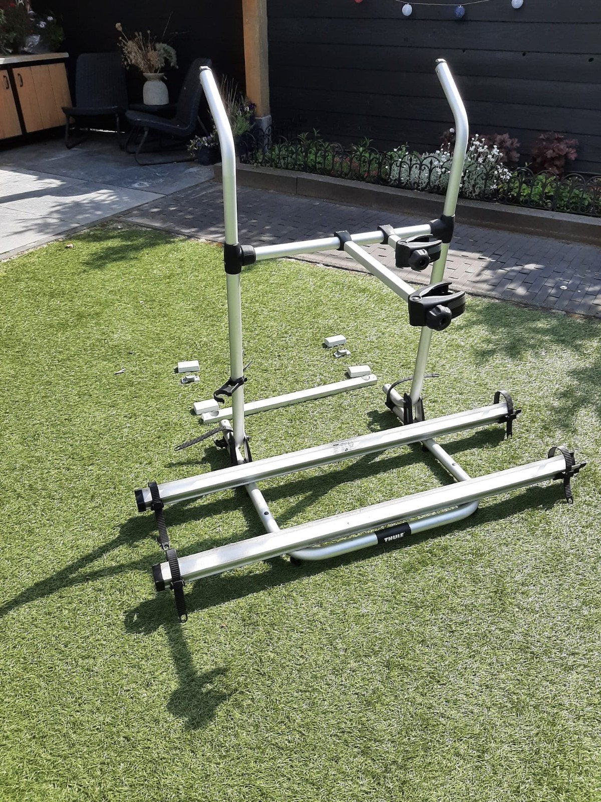 Thule Sport G2 fietsendrager voor caravan - Tholen, Ophalen, 2 fietsen, Zo goed als nieuw, Achterklepdrager