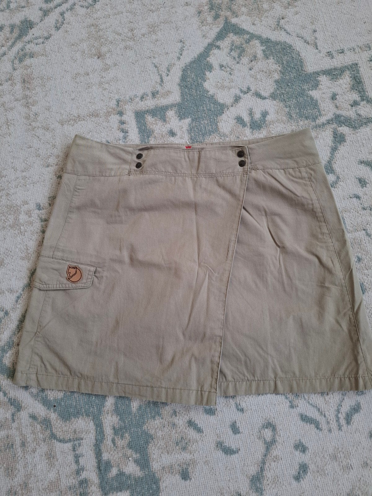Wandelrokje, skort Bari Fjallraven, kakikleurig, maat 40, Kleding | Dames, Rokken, Zo goed als nieuw, Maat 38/40 (M), Overige kleuren