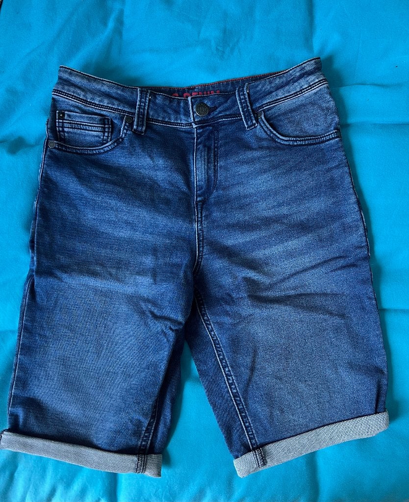 Korte Broeken blauw, Ophalen, Petrol Industries, Zo goed als nieuw, Maat 48/50 (M)