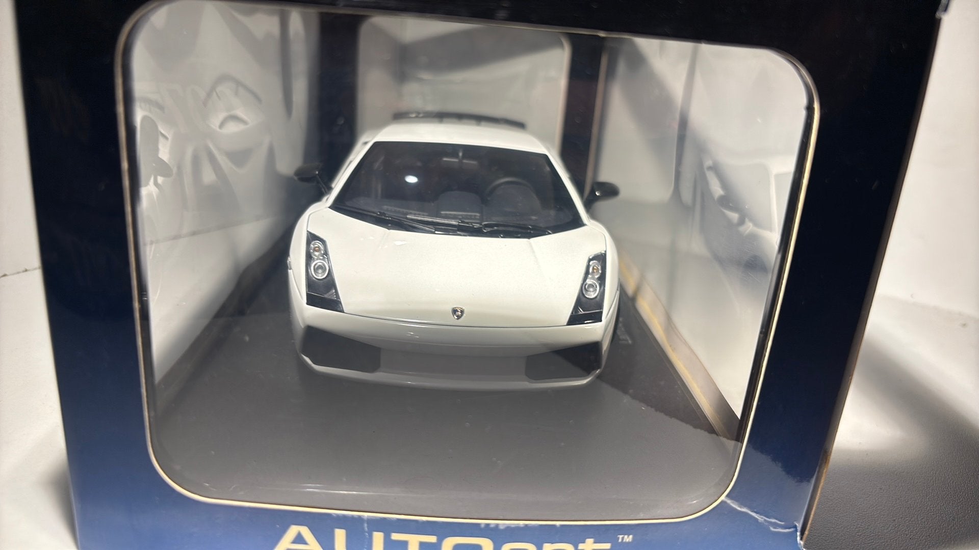 Lamborghini gallardo superleggera autoart 1.18, Ophalen of Verzenden, Autoart, A, A