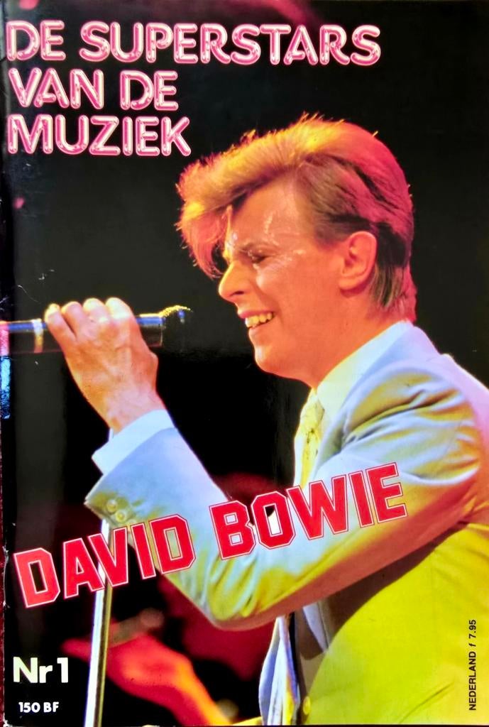 David Bowie: De Superstars van de Muziek - Nr. 1, Boeken, Muziek, Ophalen of Verzenden, Gelezen, Artiest