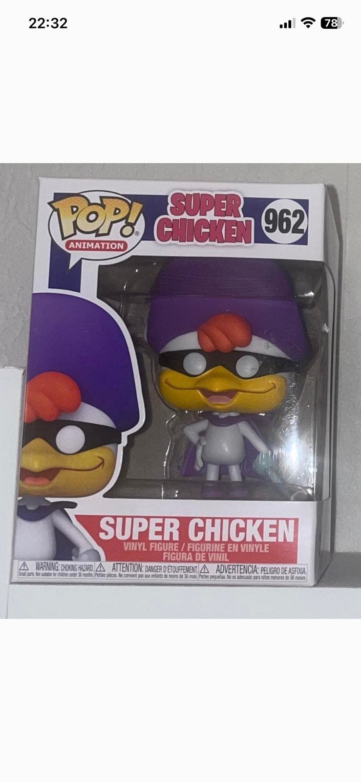 Funko Pop Super Chicken (kijk beschrijving), Verzenden, Nieuw