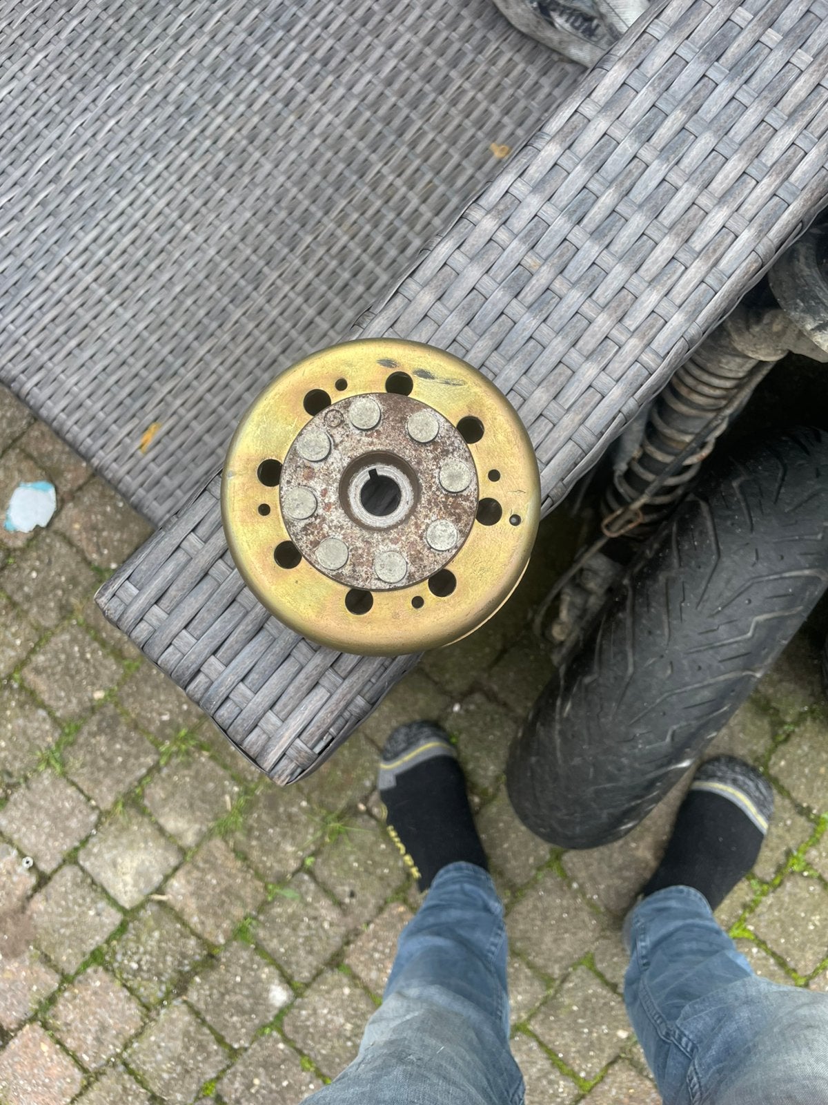 Vliegwiel 125cc, Ophalen of Verzenden