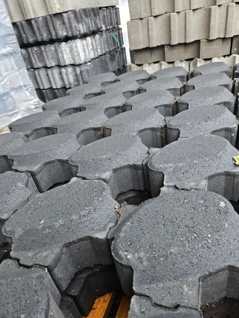 Grasbeton steen, Tuin en Terras, Tegels en Klinkers, Ophalen, Nieuw, Beton, Klinkers