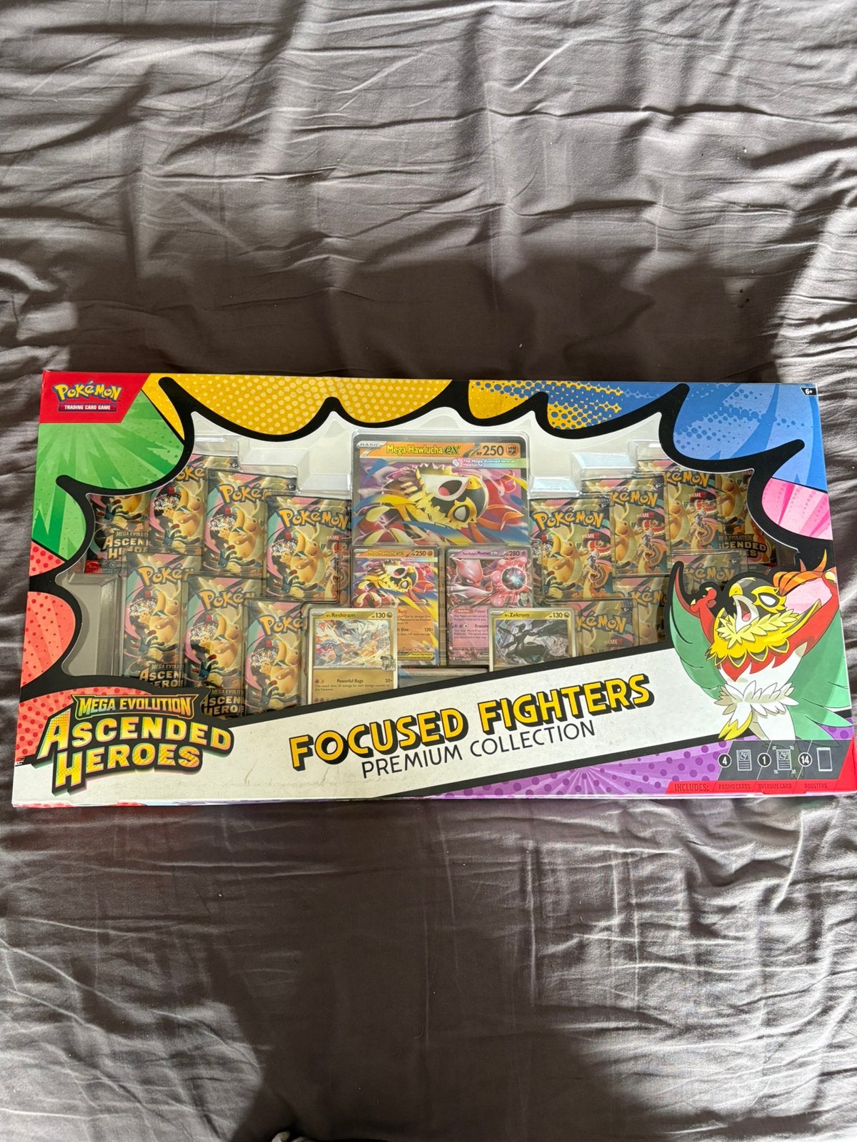Ascended heroes focused fighters, Ophalen of Verzenden, Nieuw, Boosterbox, Foil