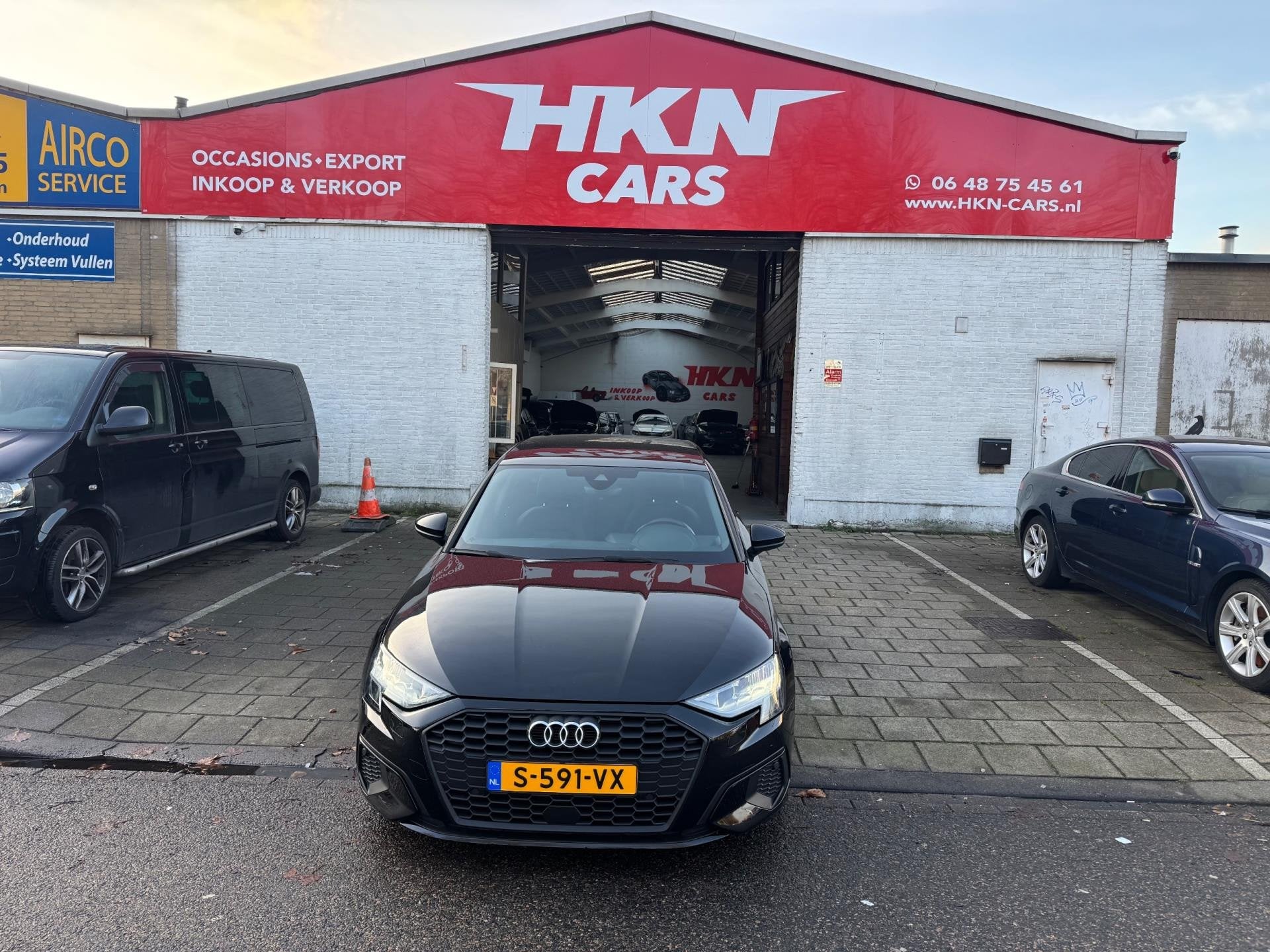 Audi A3 Sportback 30 TFSI Pro Line BJ 2023, Auto's, Stof, Gebruikt, Euro 6, Zwart