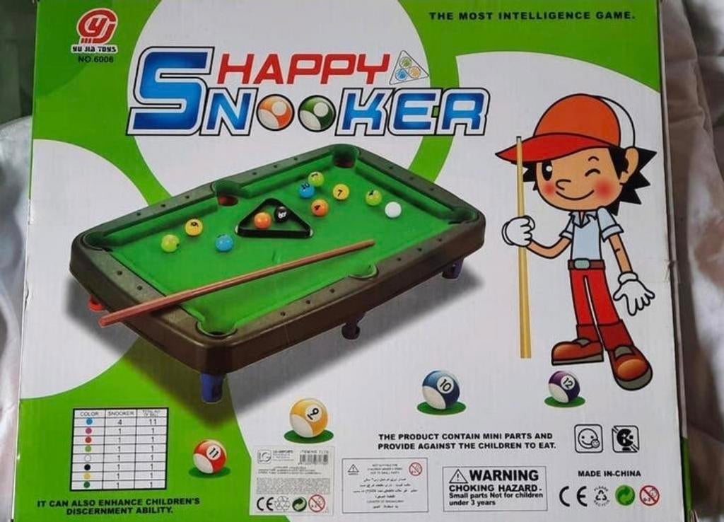 Happy snooker., Ophalen of Verzenden, Nieuw