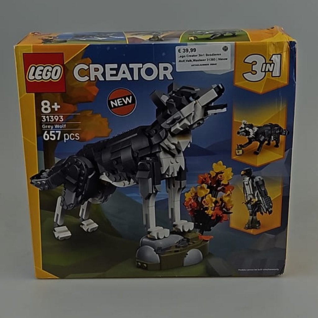 Lego Creator 3in1 Bosdieren Wolf,Valk,Wasbeer 31393 | Nieuw, Lego, Nieuw, Support@lego.com, LEGO System A/S
Aastvej 1
7190 Billund
Denmark