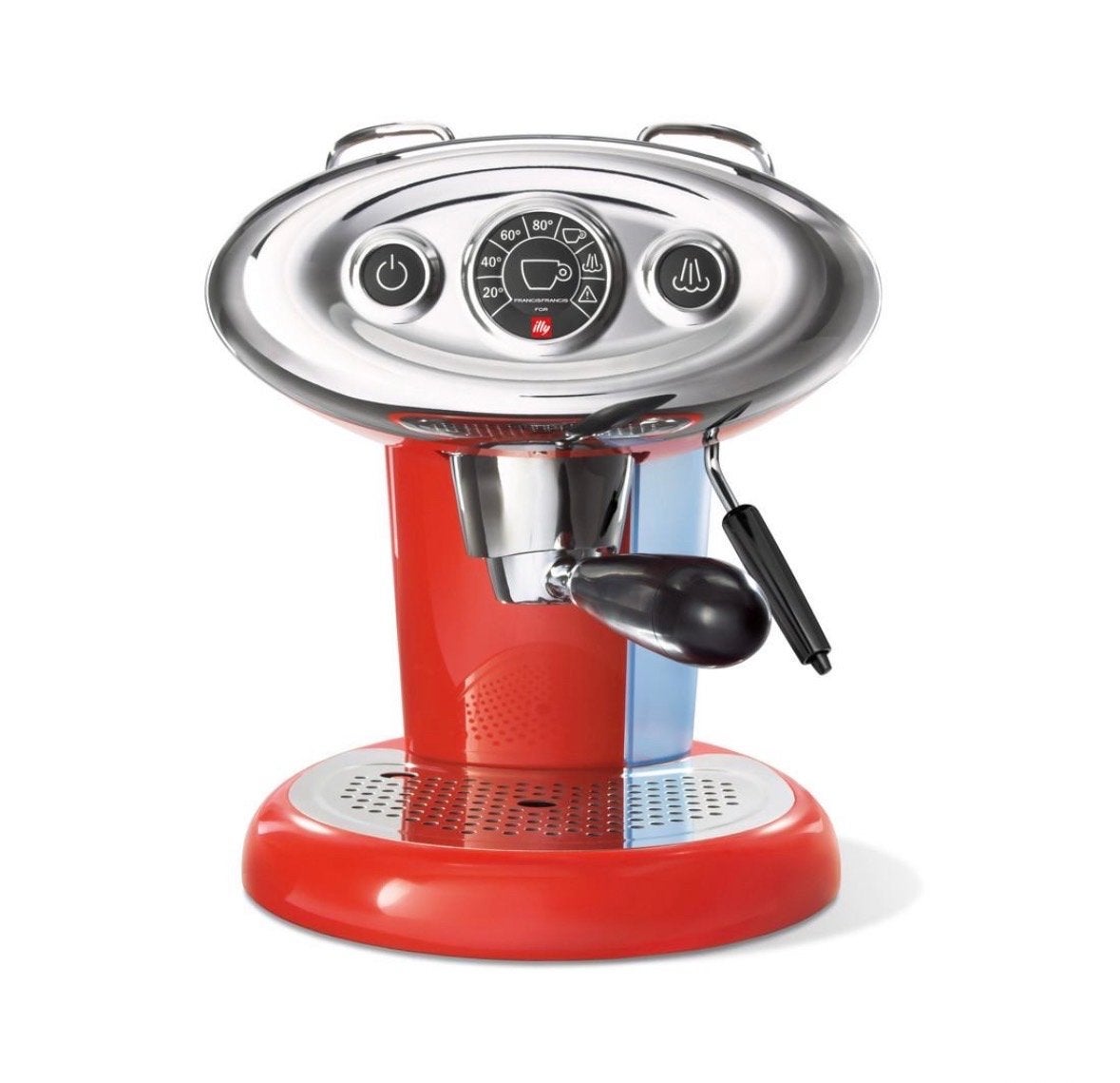 Illy FrancisFrancis! X7.1 Iperespresso Koffiemachine Rood, Witgoed en Apparatuur, Koffiezetapparaten, Koffiepads en cups, Gebruikt